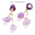 thumbnail image 3 of Baohd Simulated Pearl Pendant Earrings Dangle European Tassel Jewelries, 3 of 6