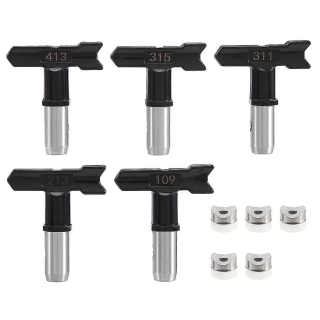 5 Pieces Spray Tips Reversible Spray Tip Airless Spray Nozzles for Airless Spraying Machine (109, 21