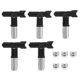 thumbnail image 1 of 5 Pieces Spray Tips Reversible Spray Tip Airless Spray Nozzles, 1 of 1
