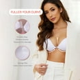 thumbnail image 4 of Niidor Adhesive Bra Backless Strapless Sticky Bra Invisible Push up Lifting boobs Bras for Backless Dress with Nipple Covers, 4 of 8