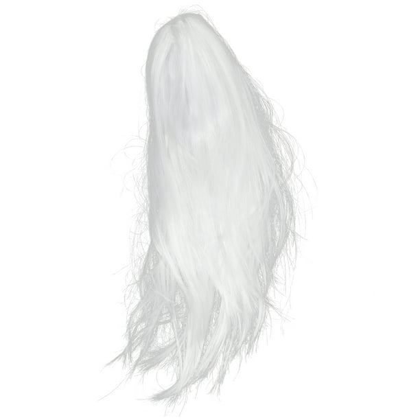KAKOWELY Peluca larga de disfraz de fantasma para festival, cosplay, fiesta, Halloween, casa embrujada