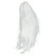 thumbnail image 1 of KAKOWELY Peluca larga de disfraz de fantasma para festival, cosplay, fiesta, Halloween, casa embrujada, 1 of 4