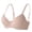 Beige, variant on Gymayou Women Underwire Adjustment Bra With Delicate Lace Trim Smooth Molded Cup Push Up Bra Side Support Gather Full Coverage Bra Beige 70B