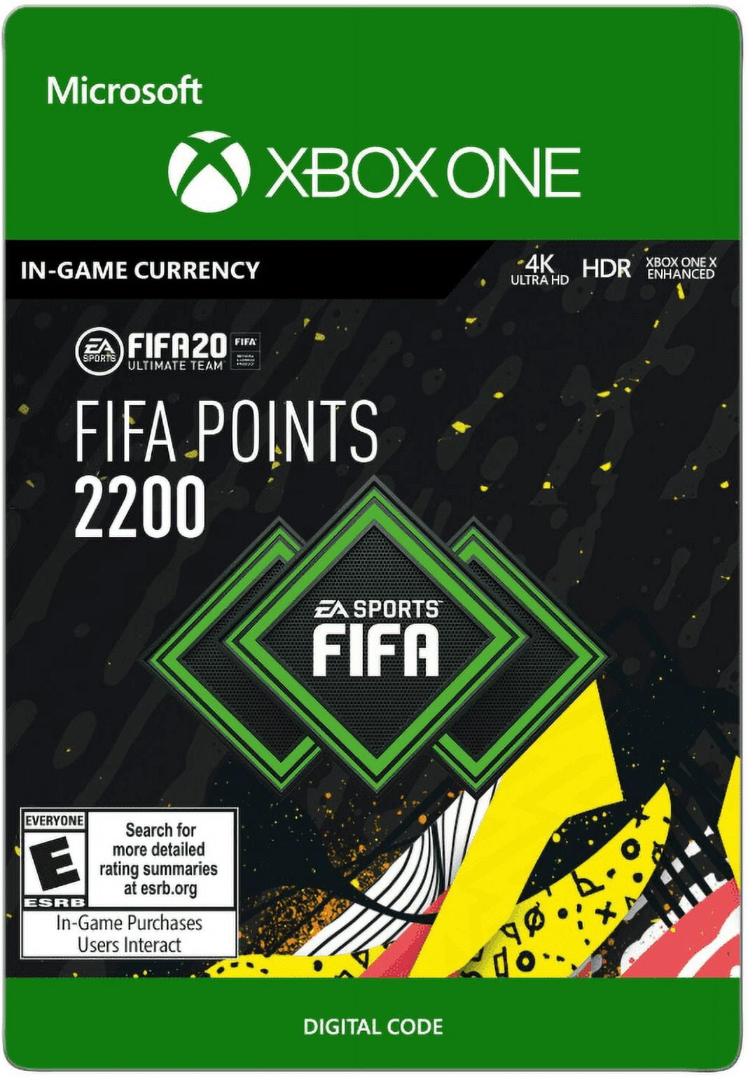 FIFA 20 ULTIMATE TEAM™ 2200 POINTS - Xbox One [Digital]