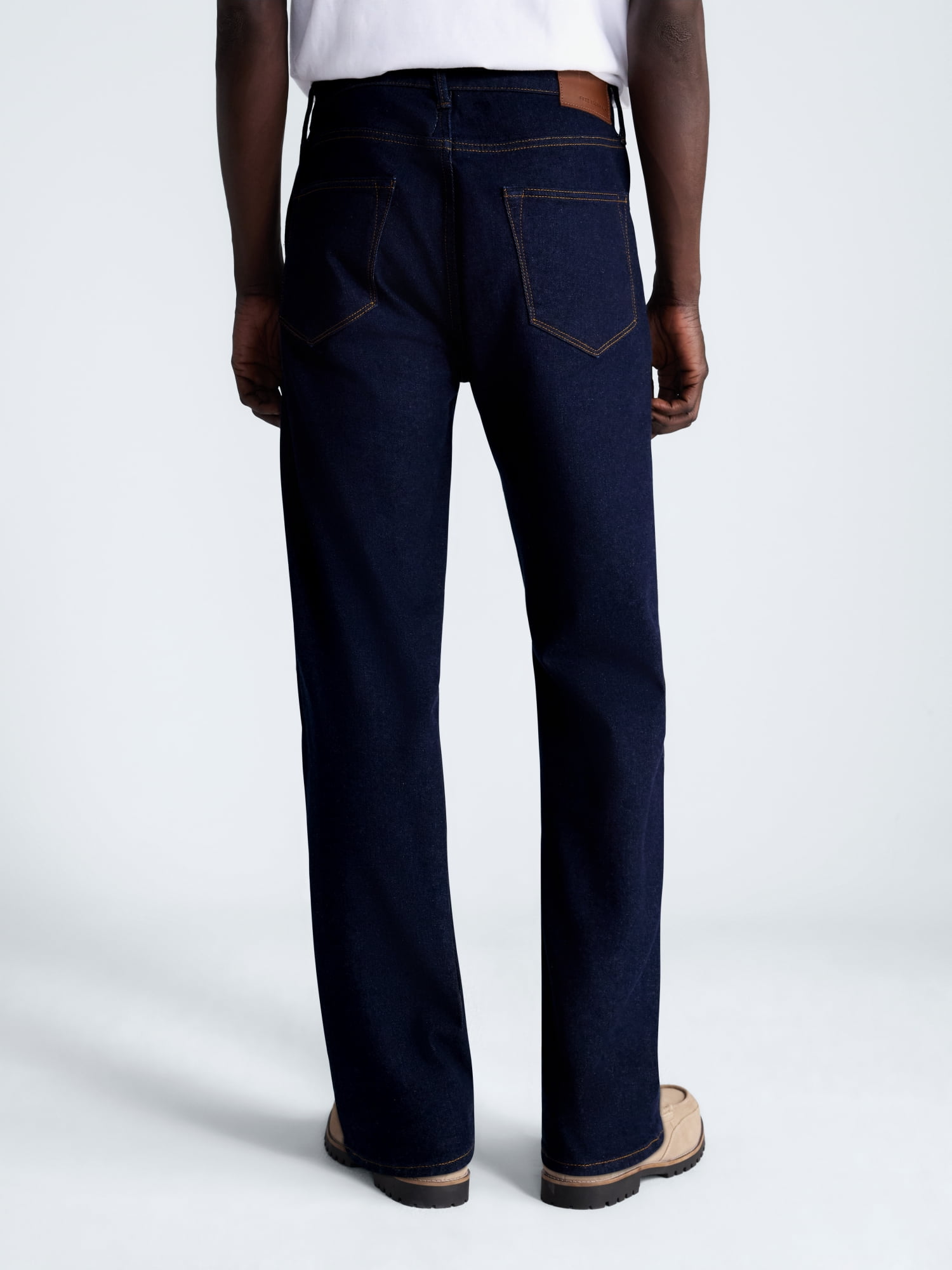 Free Assembly Men's Straight Fit Denim Pants, Sizes 29-40