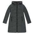 thumbnail image 5 of Women Attumn Winter Solid Composite Zipper Long Sleeve Jacket Pocket Outerwear Coat Winter Coat Anorak Women Fashion Sleeve Warm Thicken Outerwear Lost Peak Jacket New Mom Ladies Clothes Womens Long, 5 of 8