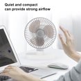 thumbnail image 4 of USB Mini Fan, 4 Speed Desktop Fan, USB Desktop Fan, Support For Shaking Head 4 Speed Settings For Home Or Office Silver, 4 of 8