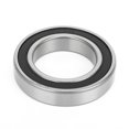 thumbnail image 6 of Unique Bargains 6011DDU Deep Groove Ball Bearings P0 55x90x18mm Lubricated Bearings Double Rubber Seal Black Silver Tone Scooter Skateboard Wheel, 6 of 6