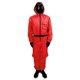 thumbnail image 2 of Squid Game Cosplay Costume Jumpsuit, Long Sleeved One-Piece Cosplay for Both Men and Women Boys Kids Funny Cosplay Costumes with Accessories for Men (Red) Size: 2XL, 2 of 5