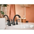 thumbnail image 4 of MOEN 84468BL Korek 8 in. Widespread Double Handle High-Arc Bathroom Faucet with Valve in Matte Black, 4 of 7