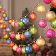 thumbnail image 4 of Christmas String Lights Luminescent Lights String Ball Lights Decorate Christmas Tree Room Indoor And Outdoor, Xinsrenus Under $5! Christmas String Lights Luminescent Lights, 4 of 7