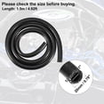 thumbnail image 4 of Unique Bargains Silicone Vacuum Tubing Hose Line Automotive Vacuum Hose Engine Air Intake Black ID 12mm 4.92ft Length, 4 of 6