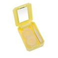 thumbnail image 2 of Unique Bargains 1 Set Contact Lens Case Contact Lens Container Contact Lens Carrier Orange Pattern 1.57"x2.36"x0.98" Yellow, 2 of 5