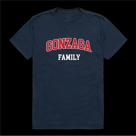 Gonzaga University Bulldogs Family T-Shirt Navy - Small