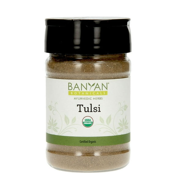 Banyan Botanicals Tulsi Powder, Spice Jar - USDA Organic - Ocimum Sanctum - Holy Basil - Ayurvedic Adaptogen*