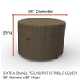 thumbnail image 4 of Budge XSmall Black and Tan Patio Round Table Cover, StormBlock™ Hillside, 4 of 9