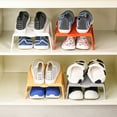 thumbnail image 2 of Raindrops 1Set Shoes Organizer Nonslip Plastic Angled White For Household Users, 2 of 7