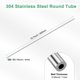 thumbnail image 3 of Tubo de acero inoxidable 304 de 400 mm, 4 mm de diámetro exterior, 1 mm de grosor de pared, tubería de acero inoxidable sin costura para construcción/mecanizado/manualidades, 3 of 7