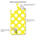 thumbnail image 4 of DistinctInk Custom SKIN / DECAL compatible with OtterBox Symmetry for iPhone 11 Pro (5.8" Screen) - White & Yellow Polka Dots, 4 of 5