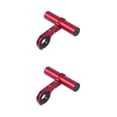 thumbnail image 4 of tssuouriy Bike Handlebar Extender Handle Bar Extension Mount Lamp Phone Bracket Holder 10cm Blue Tube Red 10cm 2Set, 4 of 6