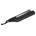 thumbnail image 1 of Yeacher Stainless Steel Razor Straight Edge Barber Razor Folding Shaving Knife Hair Eyebrow Beard Shaver Shaving Tool Black, 1 of 7
