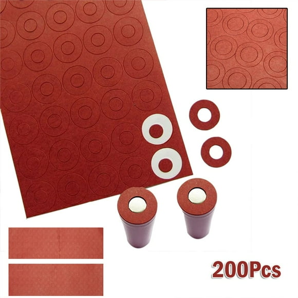 200Pcs Battery Insulators Pads Adhesive Hollow Insulating Gasket Paper For-18650 Avoid Batteries Short Circuit Power Tools Parts
