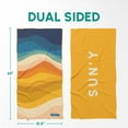 thumbnail image 6 of SUN'Y Microfiber Beach Towel - Quick Dry, Sand Free, Compact, Large - Boho, 6 of 7