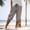Gray, variant on Outfmvch Summer Pants for Women Cotton Linen Pants Straight Wide Leg Linen Palazzo Trousers Paper Bag Pants Capris Drawstring with Pockets Gauze Pants Cropped Trouser Beach Pant Black S-2XL