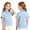 Black #38, variant on Kids Striped Polo Shirt Boys Girls Short Sleeve Button Closure School Uniform Causal Golf Soft T-Shirts, 100