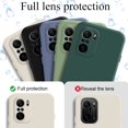 thumbnail image 4 of Funda de silicona líquida Original de lujo para Xiaomi Mi 12 lite 12X 11T 10 T Lite Redmi Note 11 10 T 9S Pro Poco X3 F3 M4 5G, funda suave, 4 of 5