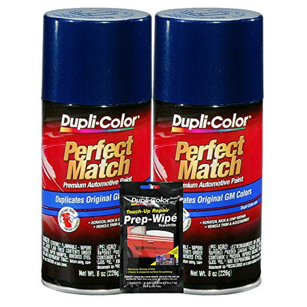 Dupli-Color Dark Blue Metallic General Motors Exact-Match Automotive