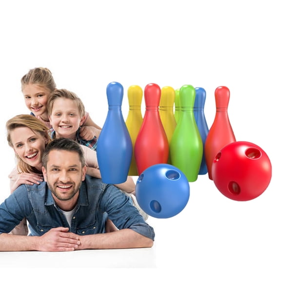 Bowling for Kids and Toddlers 10 Pins and 2 Indoor Sports Game Preschool Hand Eye Coordination Development Bowling for Kids and Toddlers – Bowling Game