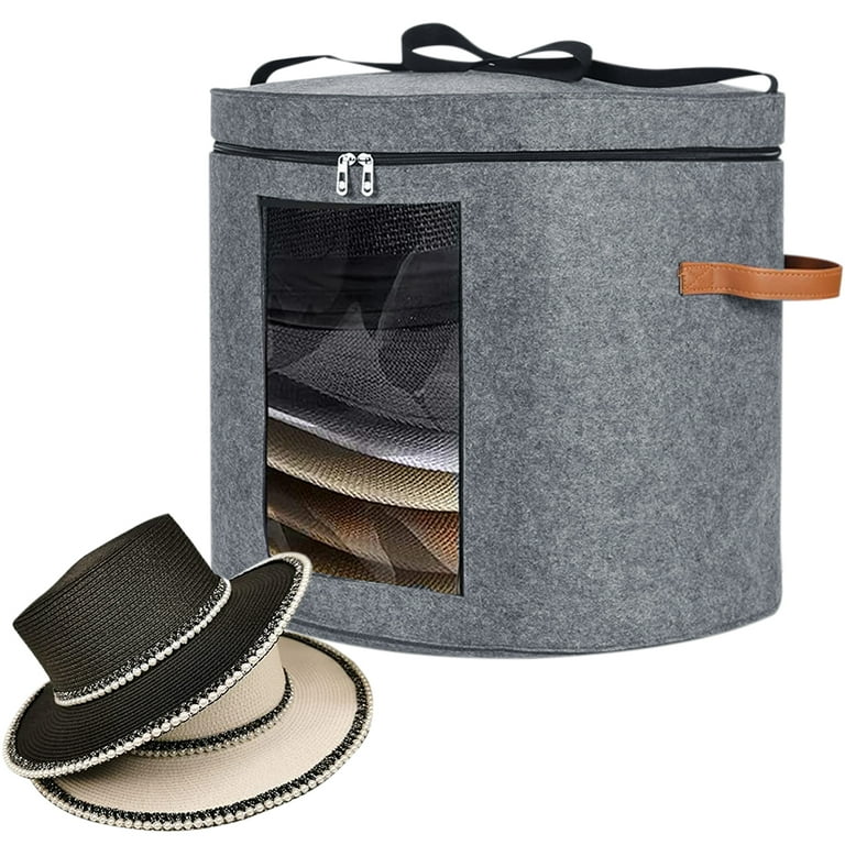 Clear round hotsell hat boxes