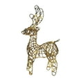 thumbnail image 2 of Konghyp Christmas Ornament Iron Reindeer Decoration, 30 LED Lights, Festive Ambience for Christmas Parties, Outdoor & Indoor Use, Holiday Home Decor, 2 of 6