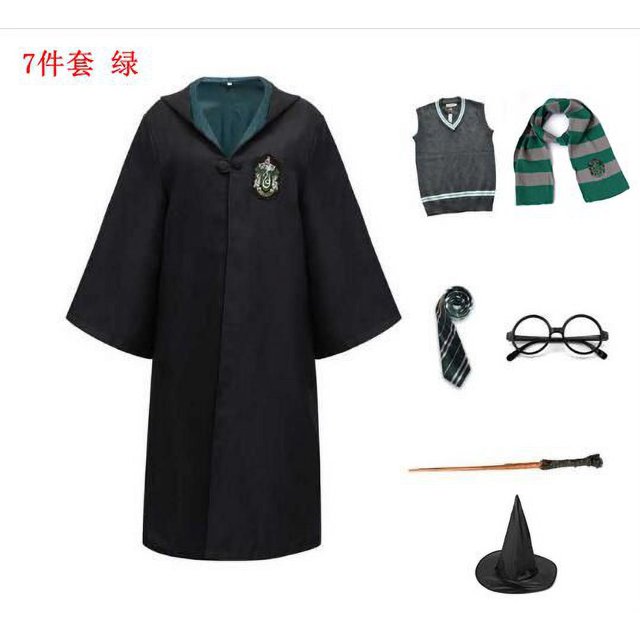 Capa de Hermione Granger de Hogwarts Potter para niñas y mujeres, disfraz de mago de Halloween, Cosplay