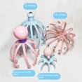 Multifunctional Octopus Head Massager Removable 12 Claw 18 Claw Steel
