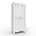 thumbnail image 4 of Steel Metal Storage Cabinet with Adjustable Shelves Large Capacity for Bedroom and Living Room Organization, 4 of 7
