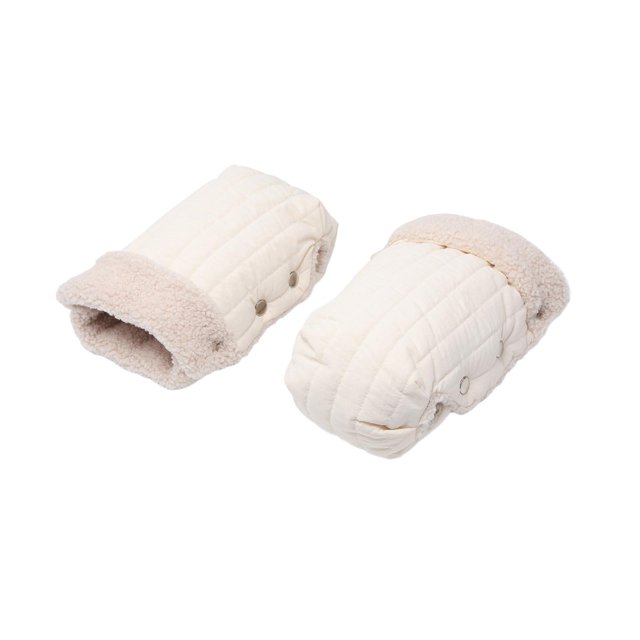 Calentador de manos para cochecito de bebé Sunnimix guante a prueba de viento impermeable blanco