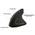 thumbnail image 5 of Wireless Ergonomic Mouse 2.4G Vertical Mouse for Carpal Tunnel, Silent Rechargeable Computer Mouse, 800/1200/1600DPI Adjustable, 5 of 5