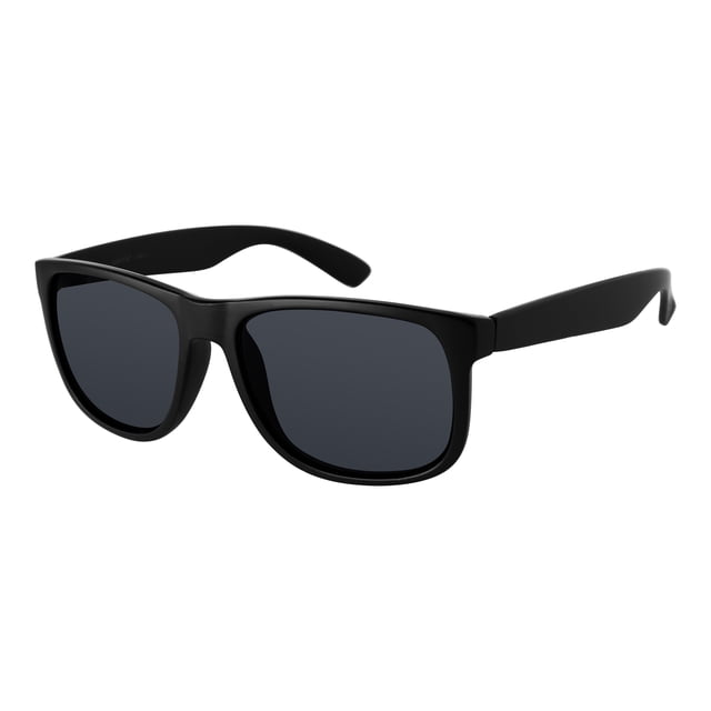 Lentes de Sol Levis Eyewear X14082 Outlook Marco de Plastico Negro Filtro 100% UV