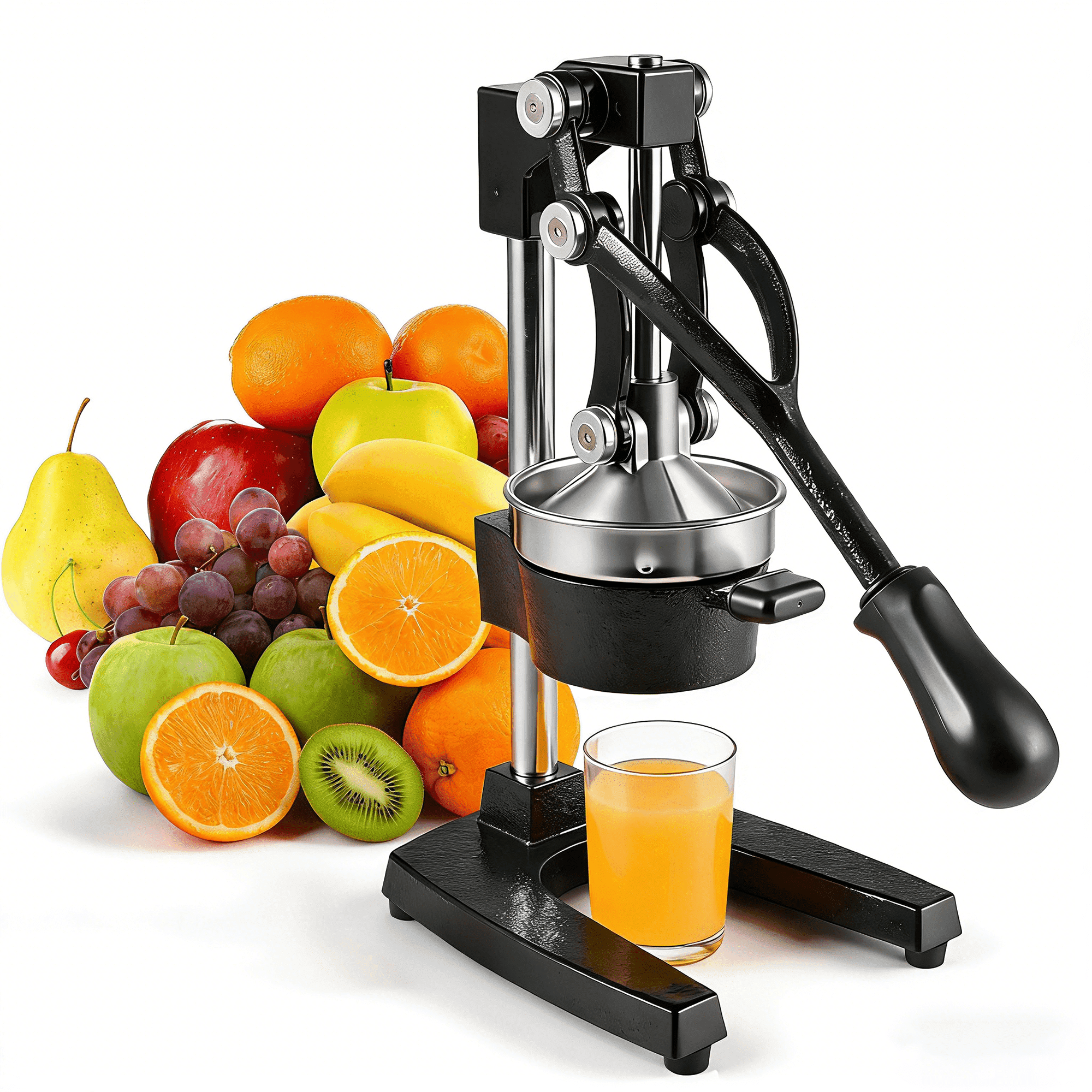 Zulay Kitchen Heavy Duty Stainless Steel Lemon Squeezer - Large