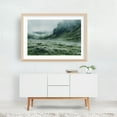 thumbnail image 6 of Misty Icelandic Valley - Iceland Photography Mountain Nature Landscape Wilderness Scenic Pastoral Mystical Unframed Wall Art Print 4 x 6 inches, 6 of 7