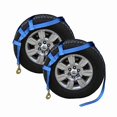 thumbnail image 2 of US Cargo Control Large Tow Dolly Basket Straps with Snap Hooks (2-Pack), for Wheel Tire Sizes 17 Inches or Larger, 3,333 Pound Working Load Limit, 2 of 4