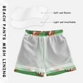thumbnail image 3 of FORMRS Boys Swim Trunks Quick Dry Mesh Liner Boardshorts Sizes XS-XL, American Footballs, 3 of 7