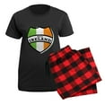 thumbnail image 5 of CafePress - Made In Ireland Women's Dark Pajamas - Women's Short Sleeve Print T-Shirt and Pants Dark Cotton Pajama Set, 5 of 7