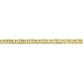 thumbnail image 3 of 10K Yellow Gold Jbsp's 4.5mm Concave Anchor Chain (22 X 4.5) Made In South Africa 8222-22, 3 of 5