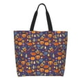 thumbnail image 1 of Fotbe Thanksgiving Turkey 2 Bolsa Tote Estética de Lona con Estampado para Mujer - Bolsa Reutilizable de Hombro Casual para Vacaciones, Compras, Trabajo y Gimnasio, 1 of 8