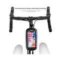 thumbnail image 2 of WILD MAN X2 1L Waterproof EVA Hard Shell Mountain Bike Front Frame Bag with 0.3 Sensitive TPU Touchscreen, 3 Adjustable Velcro Straps, Dual Compartments for 6.7" (iPhone 12 Pro Max/Samsung, 2 of 6