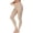 Khaki, variant on COOUV Ultrathin Ice Silk Fabric UPF50+ UV Sun Protection Compression Legging Footed Tight Pants Q-max Coolness