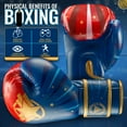 thumbnail image 4 of WYOX 6oz Kids Boxing Gloves – Golden Star | Kids Training, MMA, Kickboxing, Sparring, Punching & Strength, 4 of 9